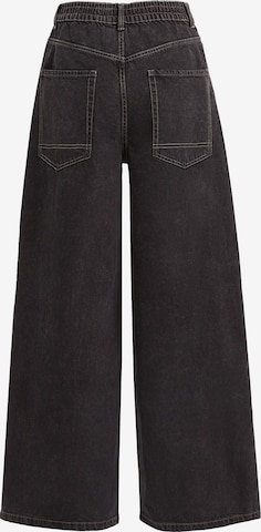 Wide leg Jeans di Bershka in grigio