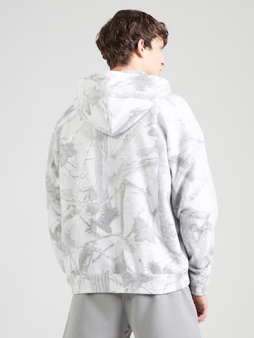 HOLLISTER Tepláková bunda - Biela