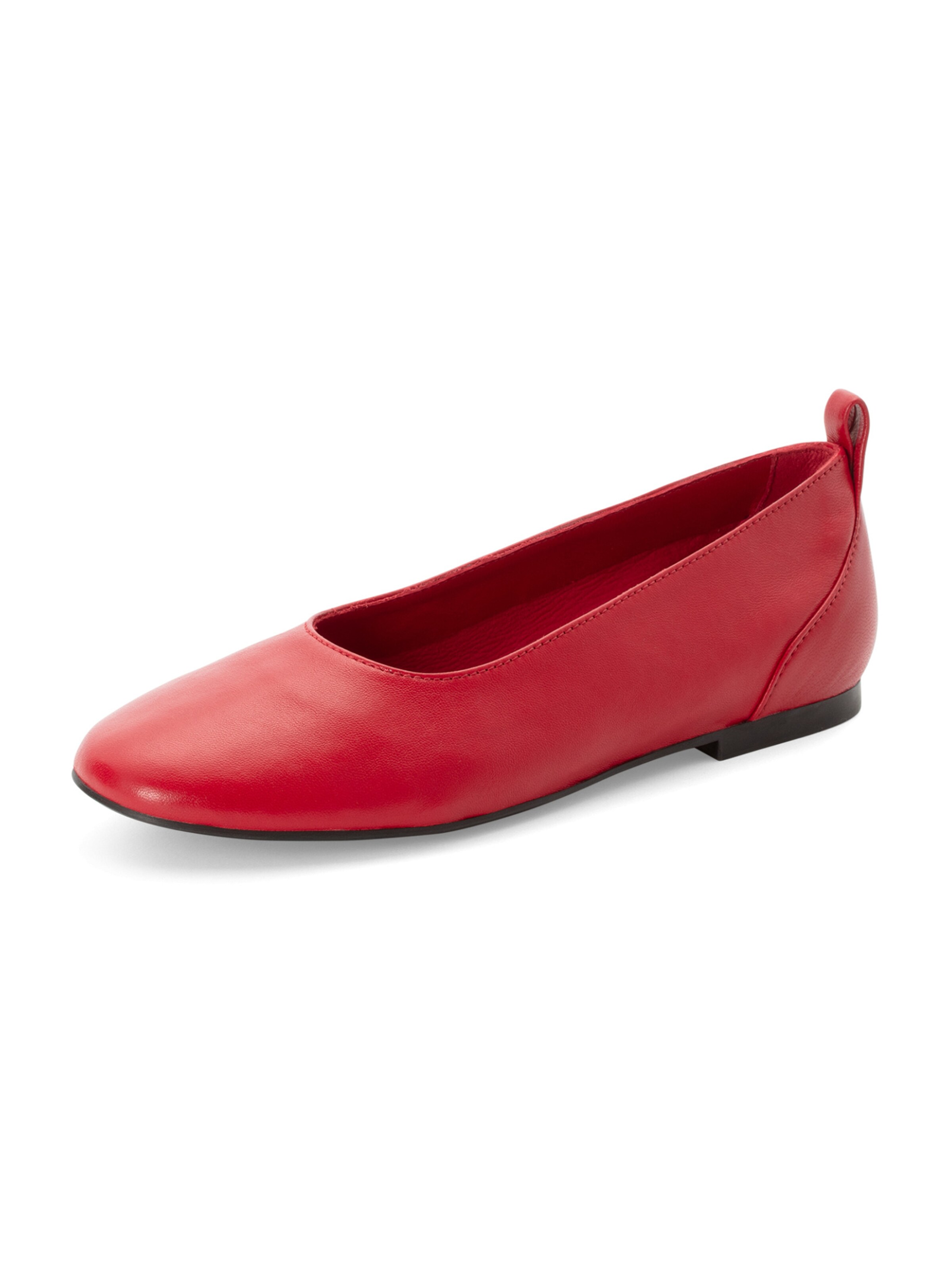 Tamaris Ballet Flats in Red: front