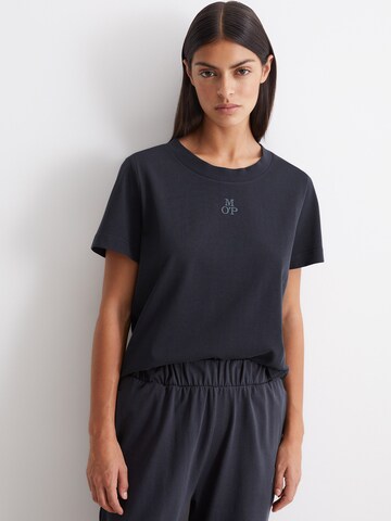 Marc O'Polo Sleepshirt ' Heavy Jersey ' in Blau: Vorderseite