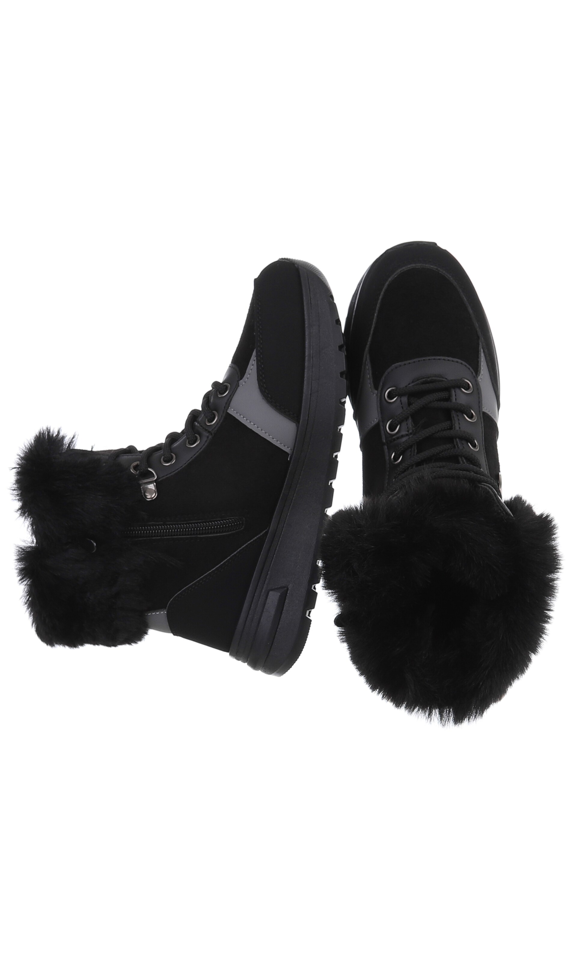 Ital-Design Stiefelette in Schwarz