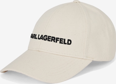 Kepurė iš Karl Lagerfeld, spalva – kremo / juoda, Prekių apžvalga