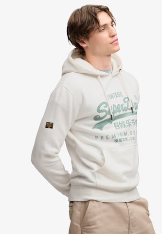 Superdry & Co - Sudadera 'CLASSIC' en blanco