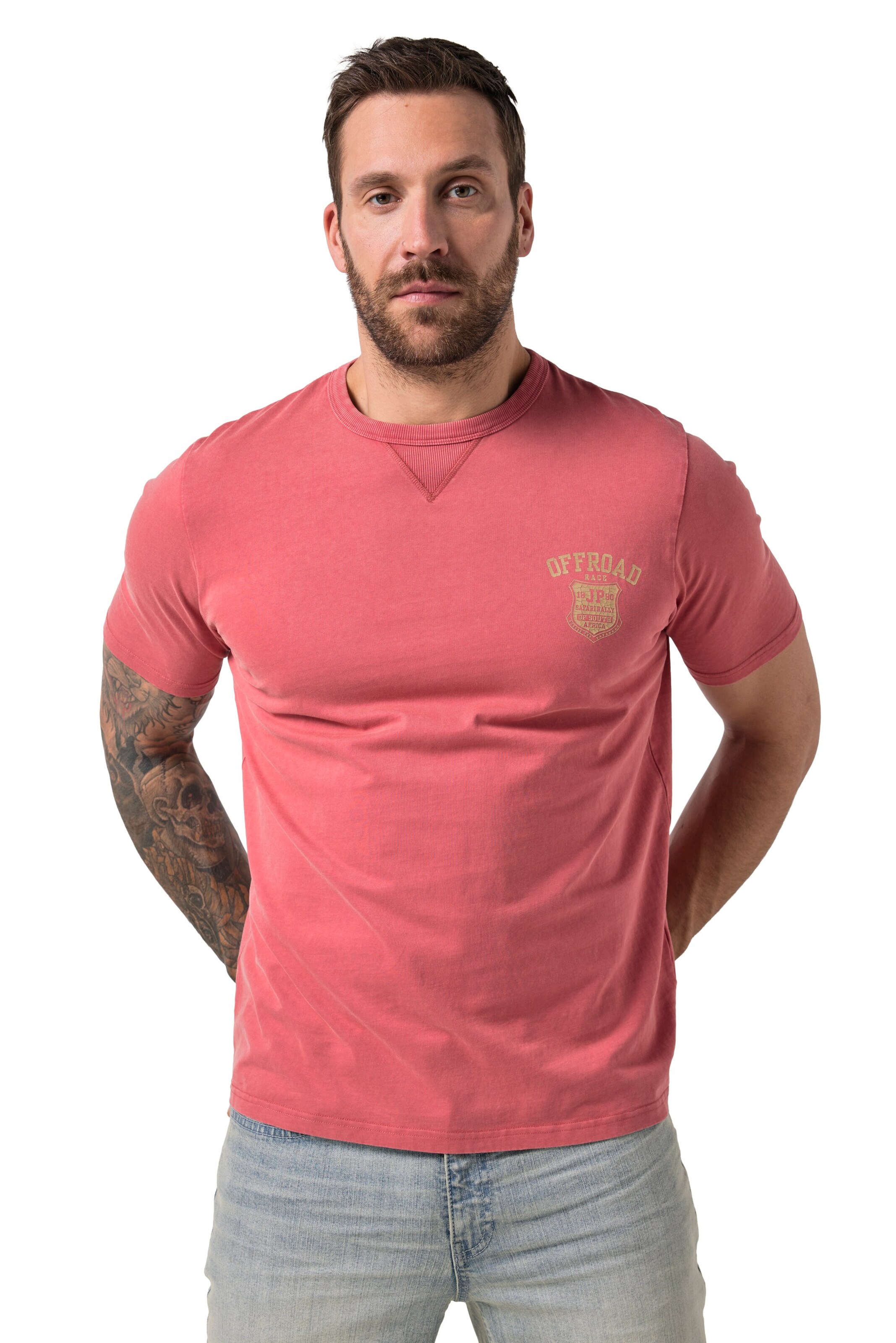 JP1880 Shirt in Red: front