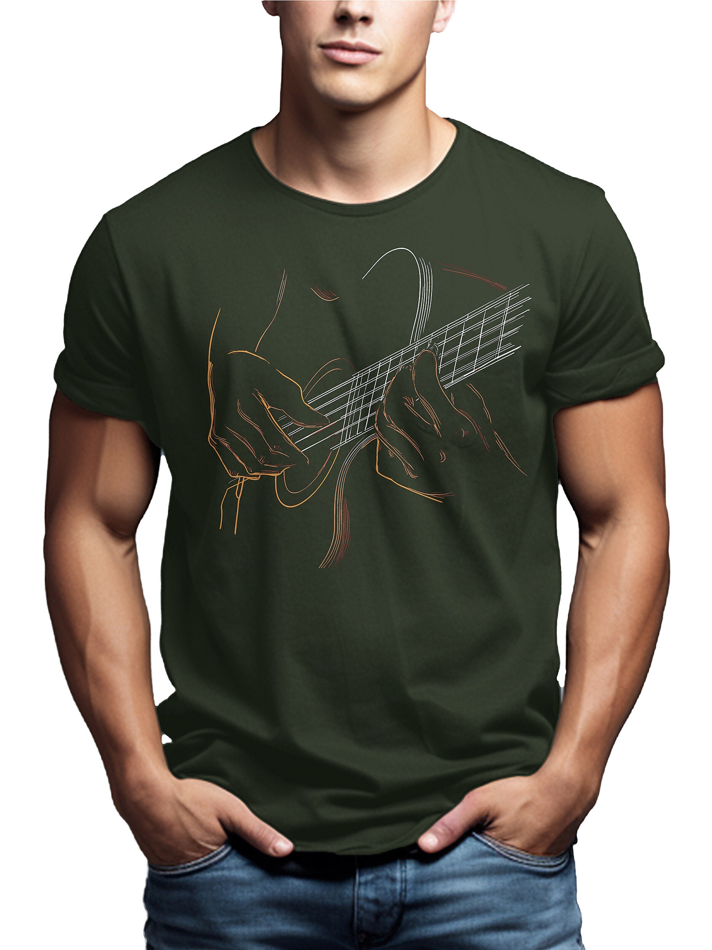 MAKAYA Shirt‌‌‌ in Grün: Vorderseite