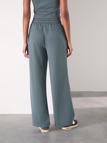 Next Wide Leg Hose in Blau