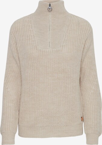 Oxmo Sweater 'Nancy' in Beige: front