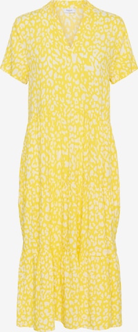 Robe 'Eda' SAINT TROPEZ en jaune : devant