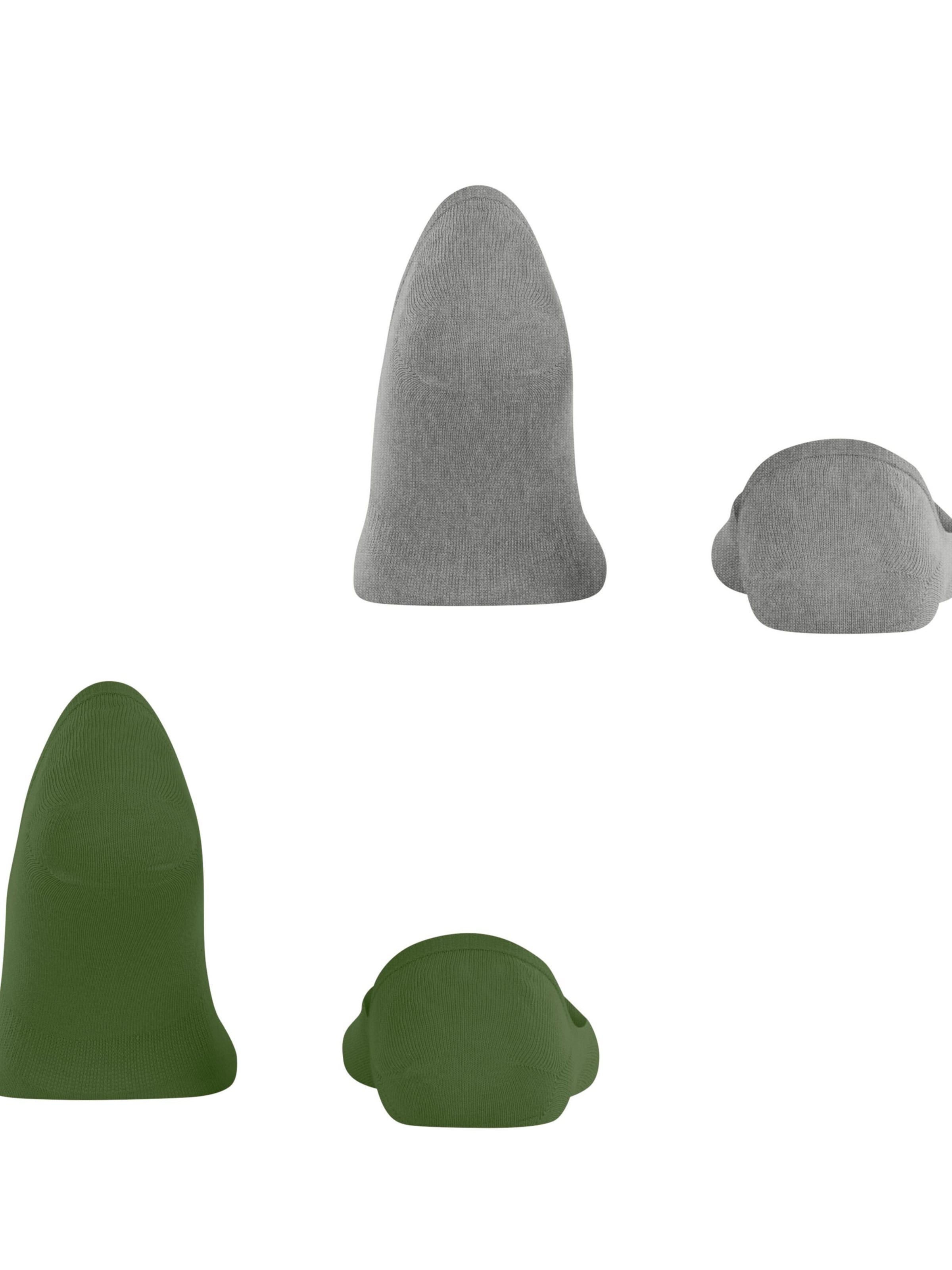 BURLINGTON Füßlinge 'Everyday 2-Pack'‌‌‌‌‌‌‌‌‌‌ in Grün