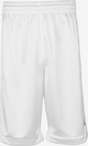 Loosefit Pantalon de sport Jordan en blanc : devant