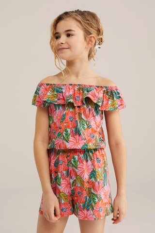 WE Fashion Комбинезон в Оранжевый: спереди