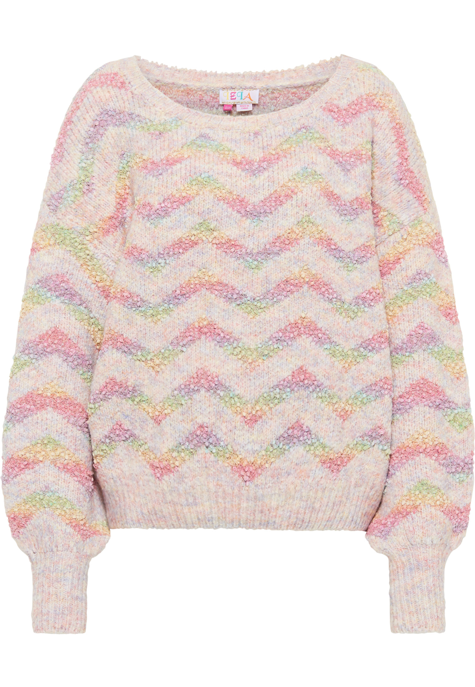 Plus size Odzież IZIA Sweter w kolorze Mieszane Kolorym 