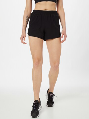 Athlecia Regular Workout Pants 'Georna' in Black: front