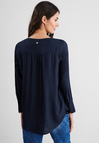 STREET ONE Bluse 'Bamika' in Blau