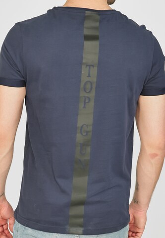 TOP GUN T-Shirt 'TG20213011' in Blau