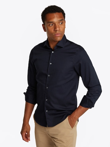 TOMMY HILFIGERRegular Fit Košulja - plava boja: prednji dio