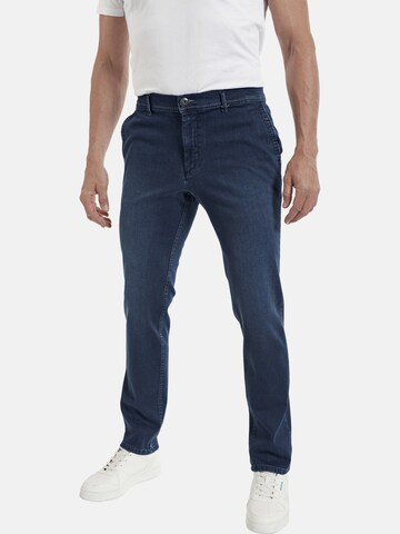 Jan Vanderstorm Regular Jeans 'Erlanni' in Blauw: voorkant