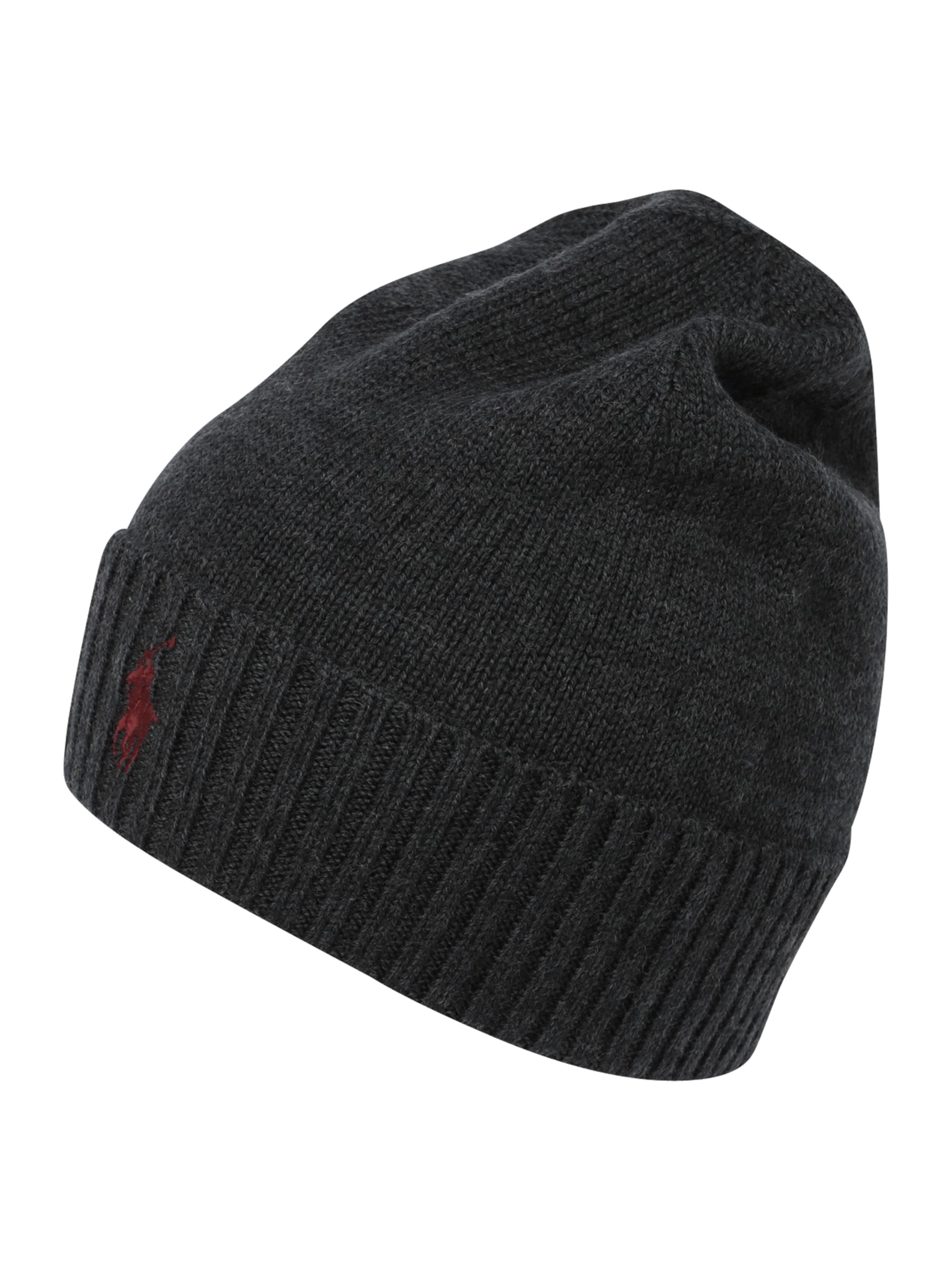 Polo Ralph Lauren Шапка в сиво: отпред