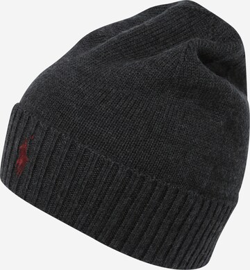 Bonnet Polo Ralph Lauren en gris : devant