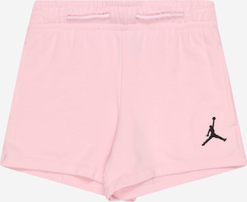 regular Pantaloni di Jordan in rosa: frontale