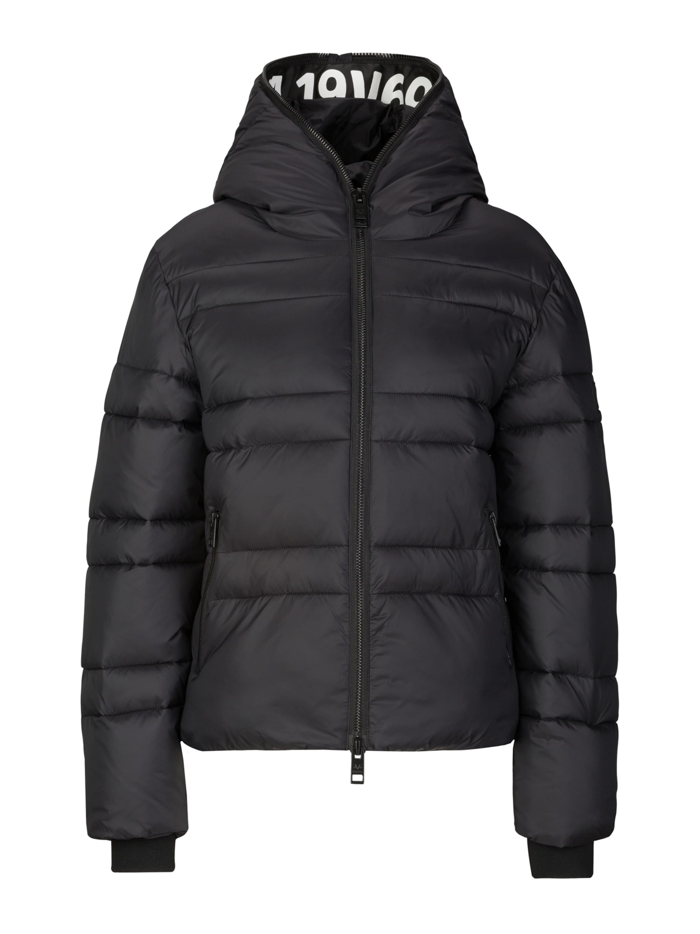 19V69 ITALIA Winterjacke 'Annina' in Schwarz: Vorderseite