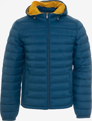 BIG STAR Winter Jacket 'Acarf' in Blue: front