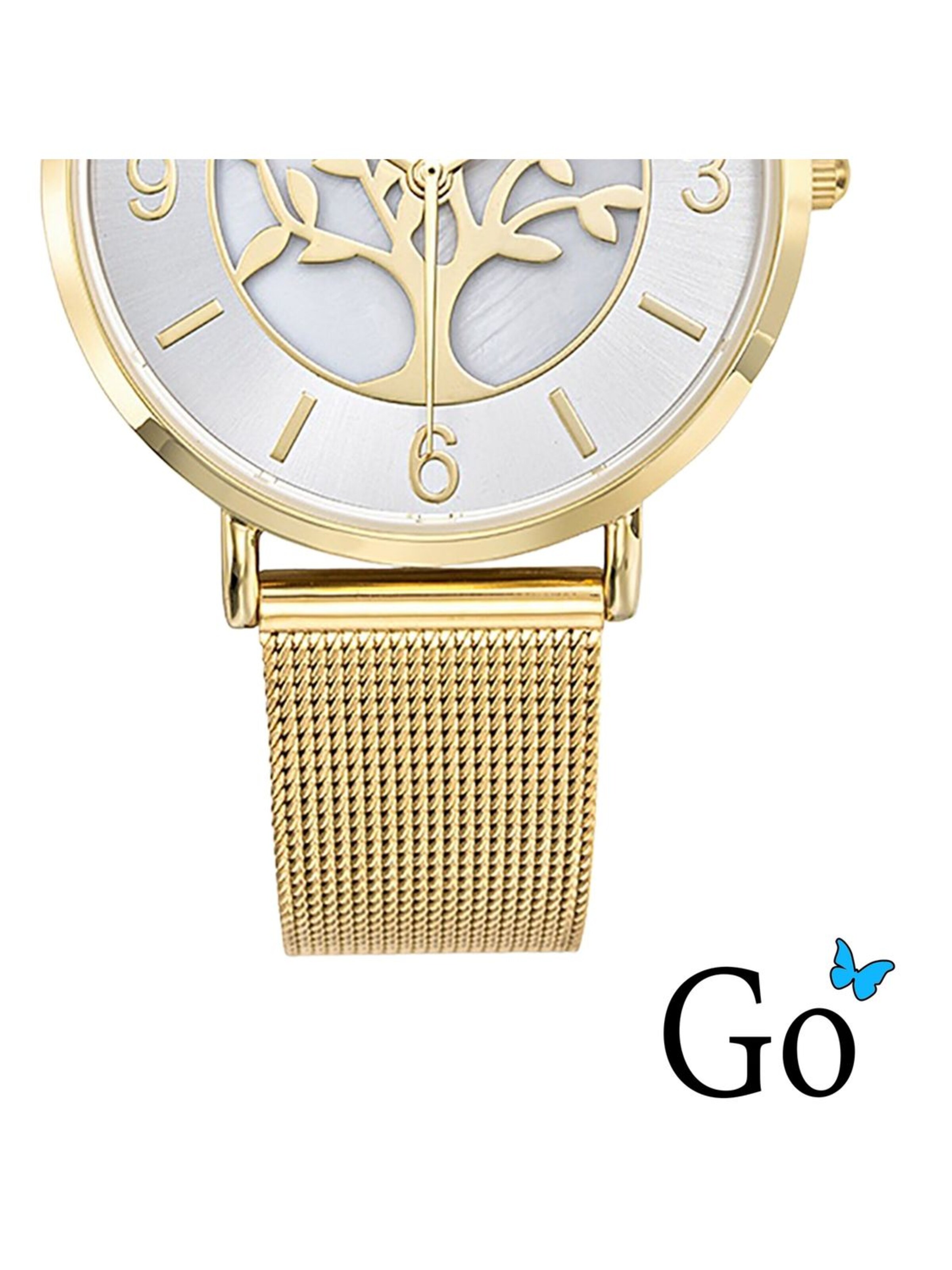 Montre à affichage analogique GO GirlOnly en or