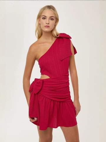Robe de cocktail Hiccup en rouge