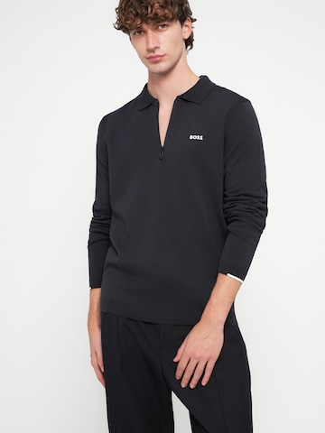 BOSS Sweater 'Ever-X' in Blue