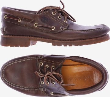 TIMBERLAND Flats & Loafers in 41,5 in Brown: front