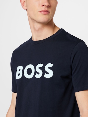 T-Shirt 'Thinking' BOSS en bleu