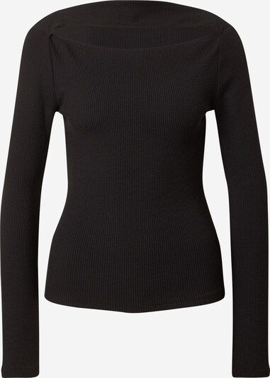 Tricou Gina Tricot pe negru, Vizualizare produs