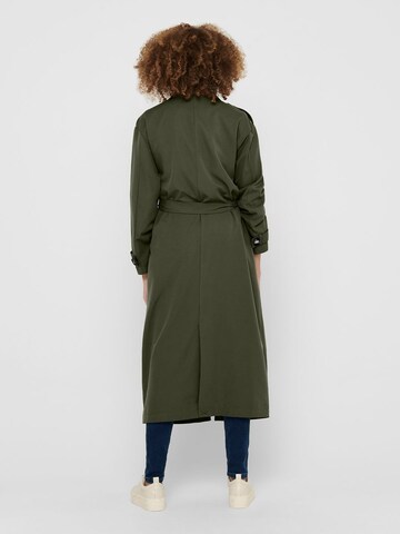 Manteau mi-saison 'Line' ONLY en vert