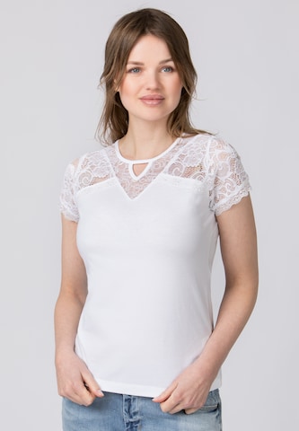 STOCKERPOINT Traditional Shirt 'Fernanda' in White: front
