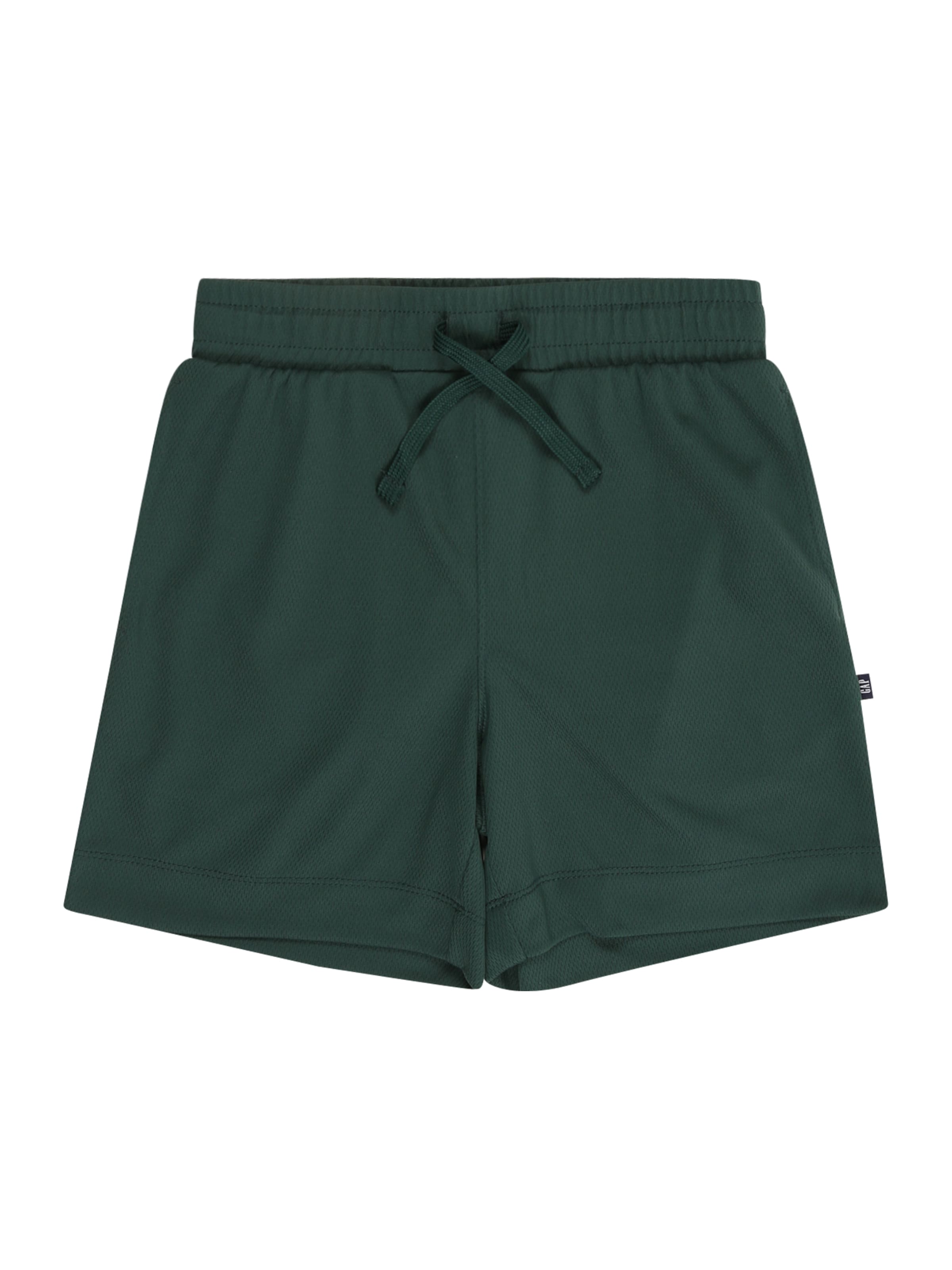 GAP tavaline Püksid, värv roheline: eest vaates