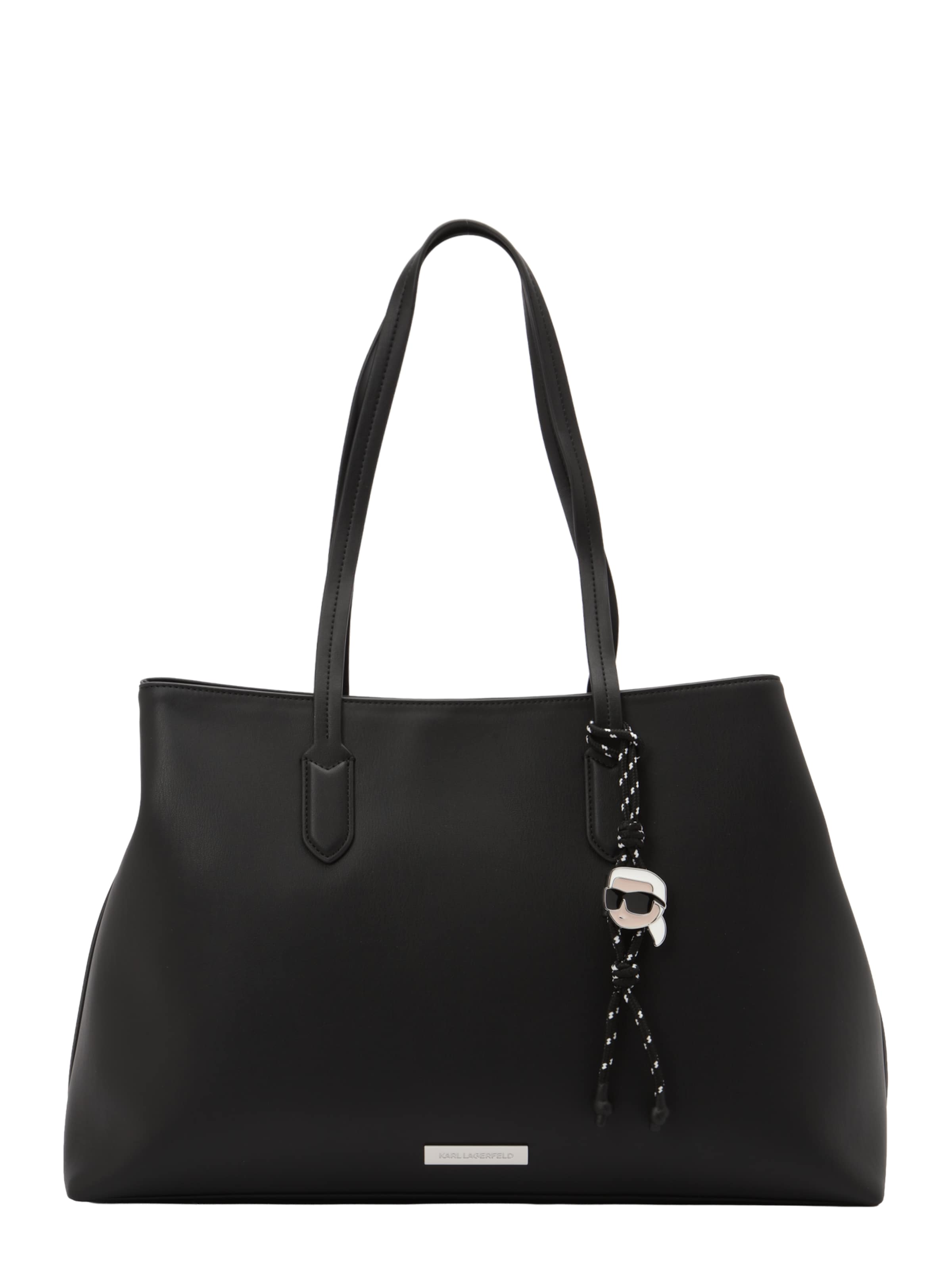 Karl Lagerfeld Shopper 'IKON' in Black: front