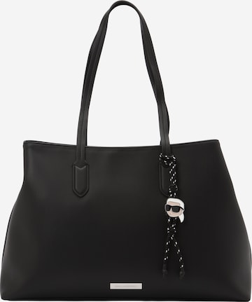 Karl LagerfeldShopper torba 'IKON' - crna boja: prednji dio