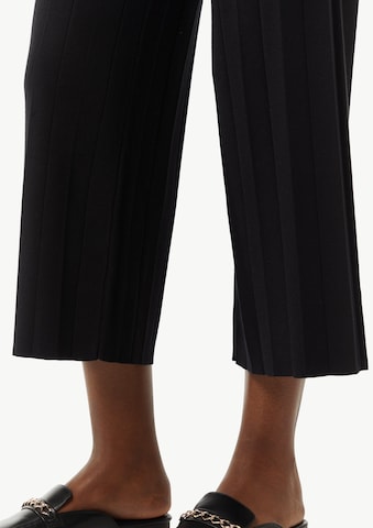 COMMA Flared Broek in Zwart