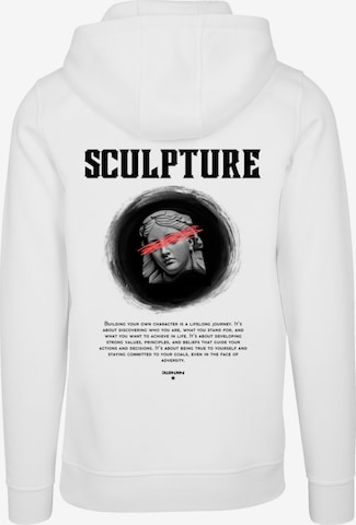 Sweat-shirt 'SCULPTURE' F4NT4STIC en blanc