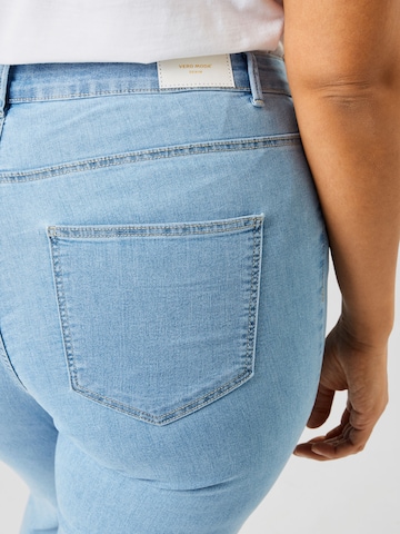 Vero Moda CurveSkinny Traperice 'Judy' - plava boja