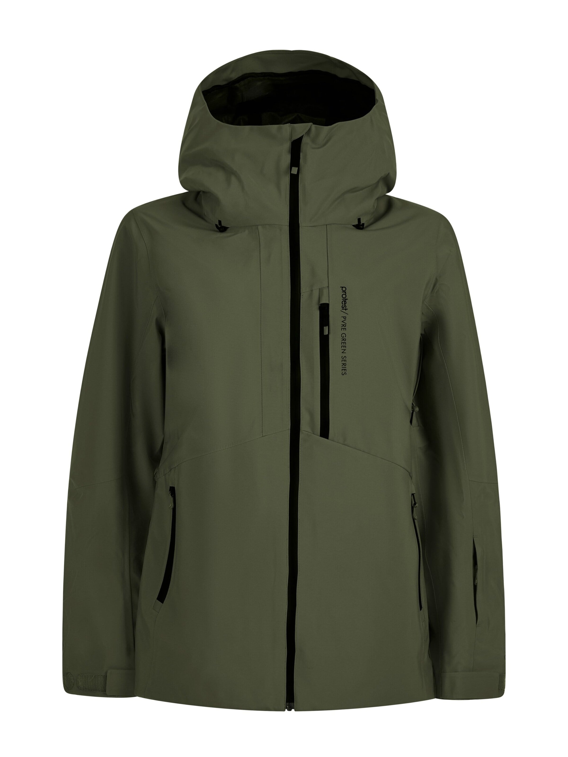 Veste de sport 'PRTDyna' PROTEST en vert : devant