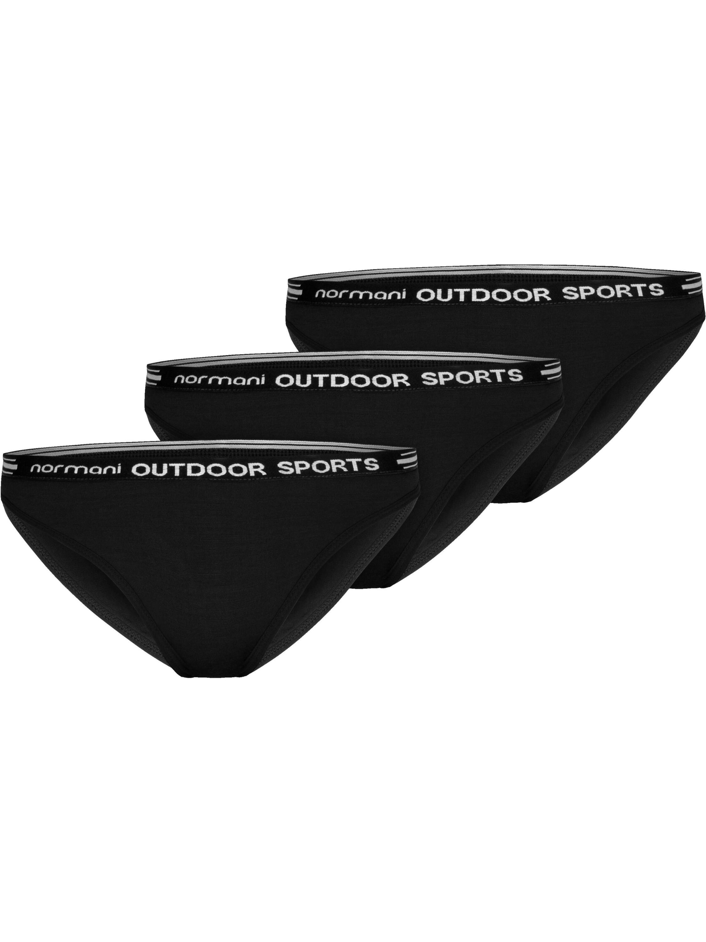 Slip 'Mildura ' normani en noir : devant