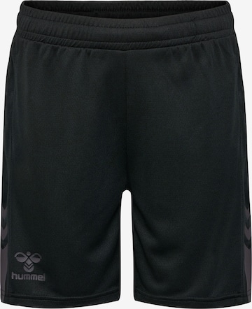 Hummel Workout Pants in Black: front