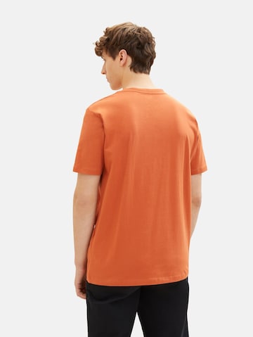 T-Shirt TOM TAILOR DENIM en orange