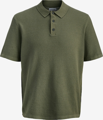 JACK & JONES Shirt 'JJEGEORGE' in Groen: voorkant