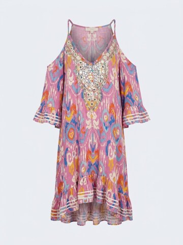 Abito 'Robe Courte Birds' di Miss June in rosa