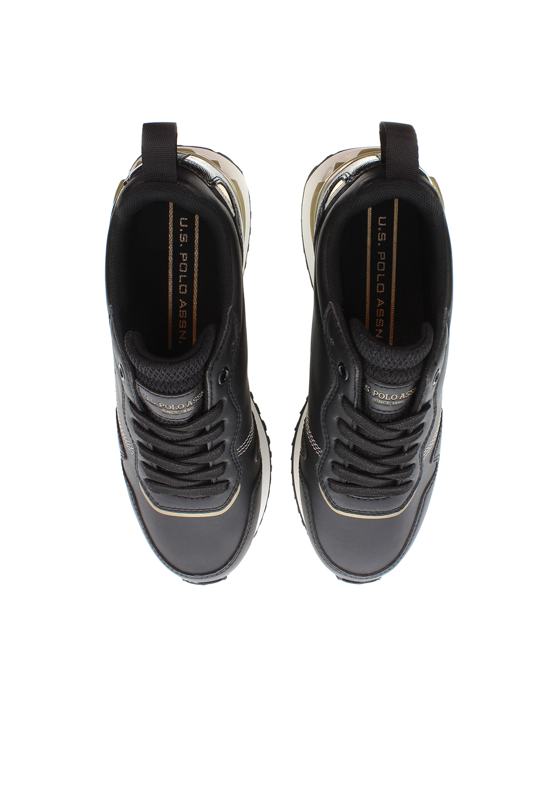 U.S. POLO ASSN. Sneaker 'BAYLE002WDYM1' in Schwarz