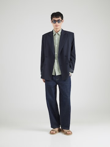 Abercrombie & Fitch Regular fit Skjorta 'FEB4' i grön