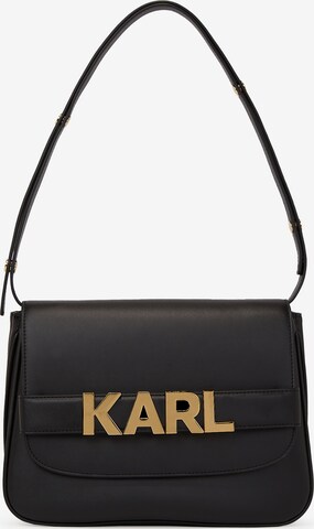 Karl Lagerfeld Shoulder bag in Black: front