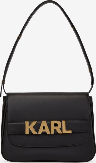 Karl Lagerfeld Sac bandoulière en or / noir, Vue avec produit